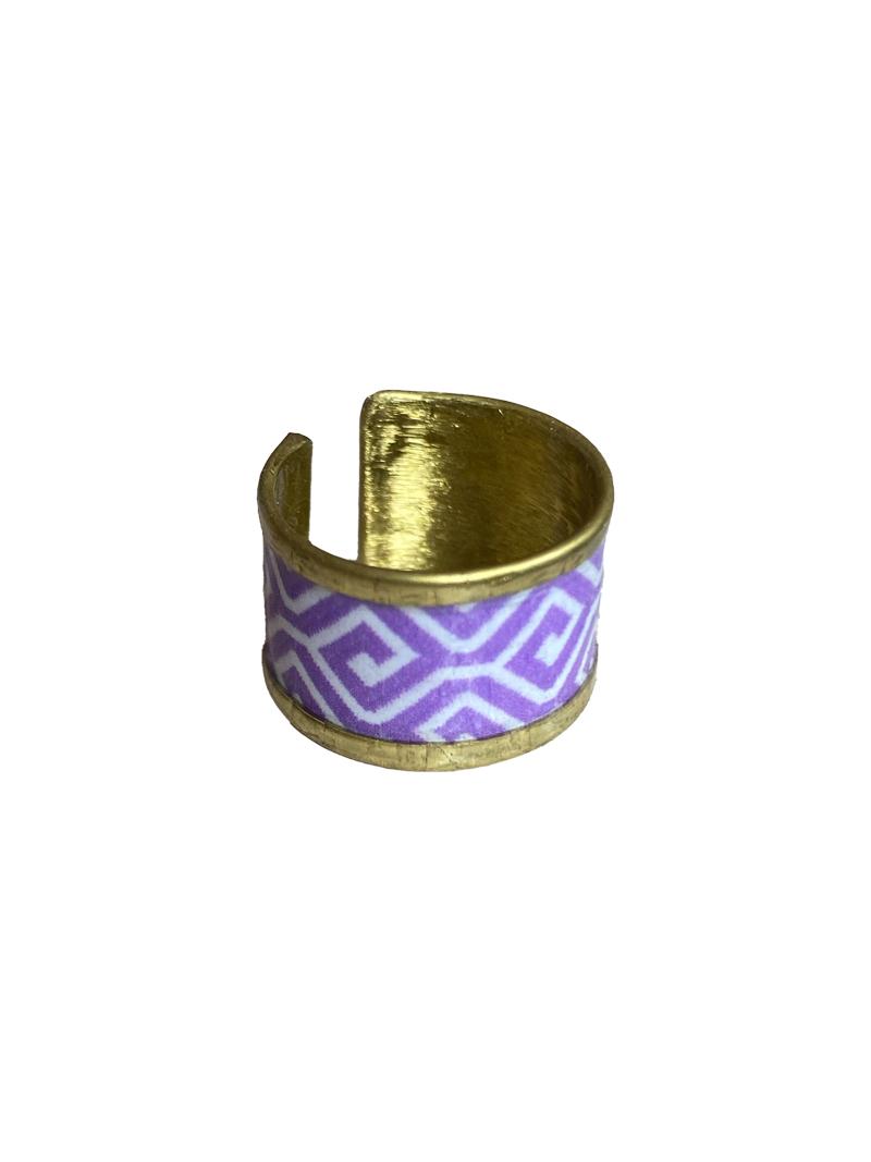 Grecian Mauve Handmade Ring