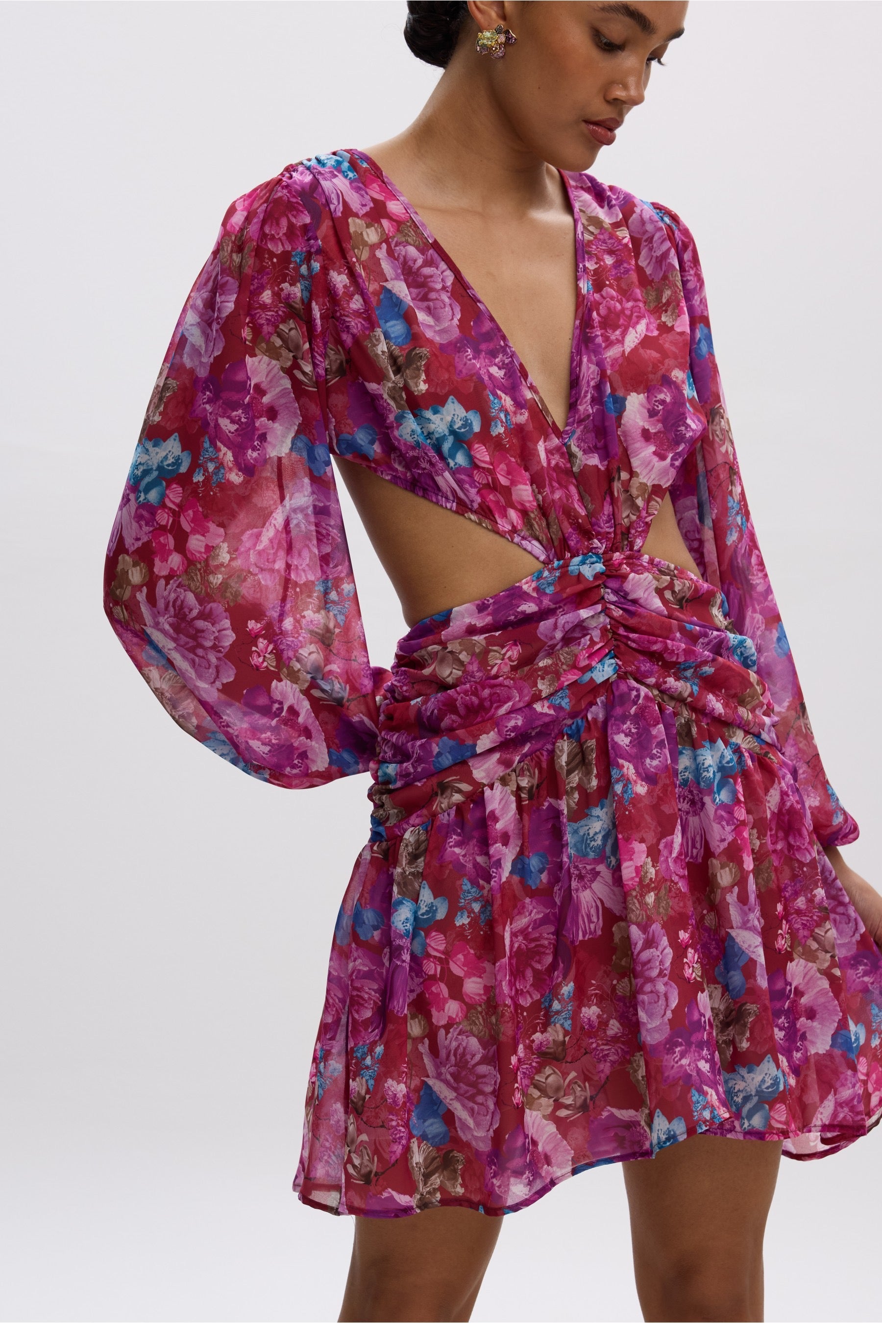 Ciel Concept Stephania Cosmopolitan Mini Cut-Out Dress