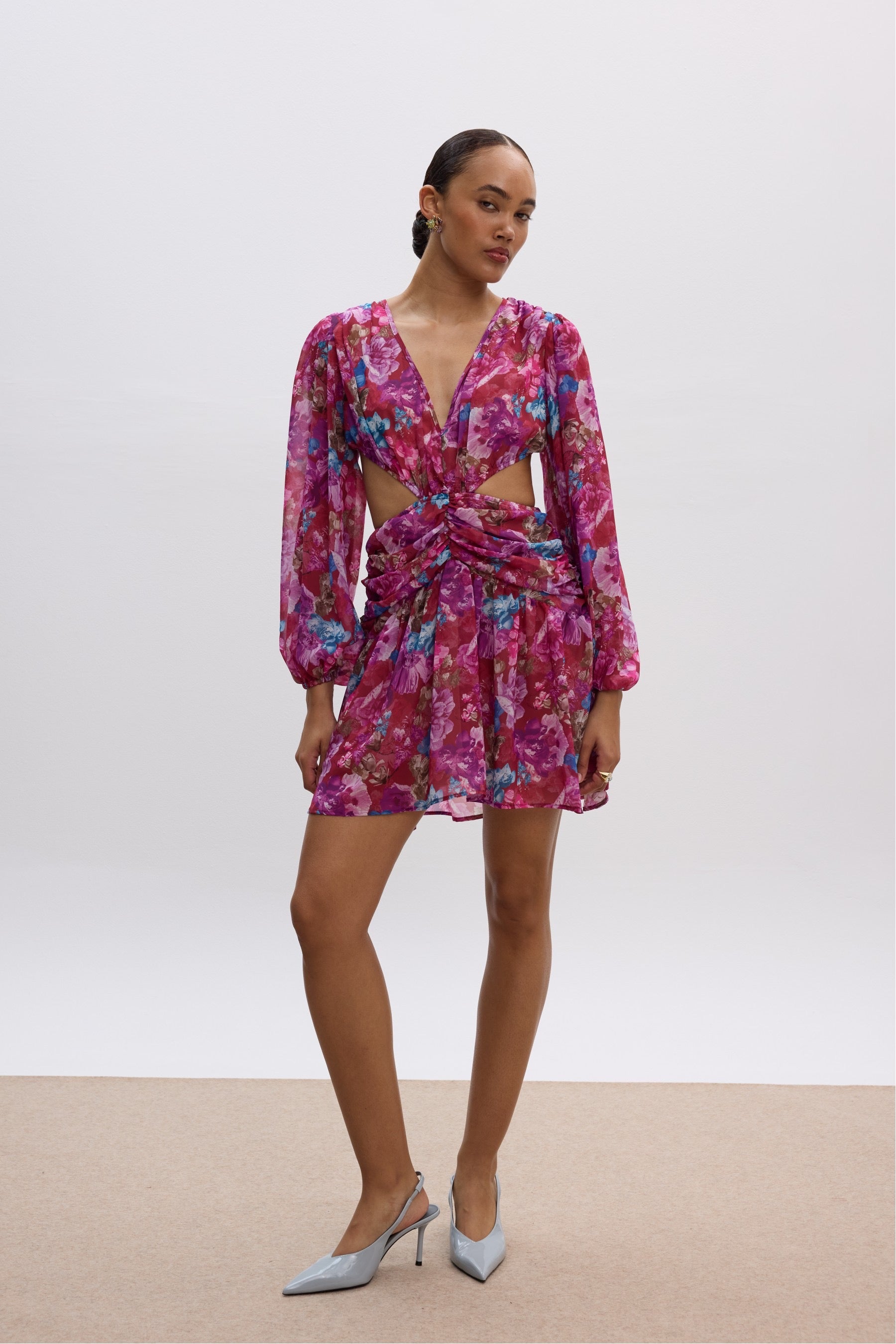 Ciel Concept Stephania Cosmopolitan Mini Cut-Out Dress