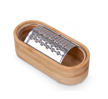 Oval Bamboo Grater 15.5x7xH4 cm