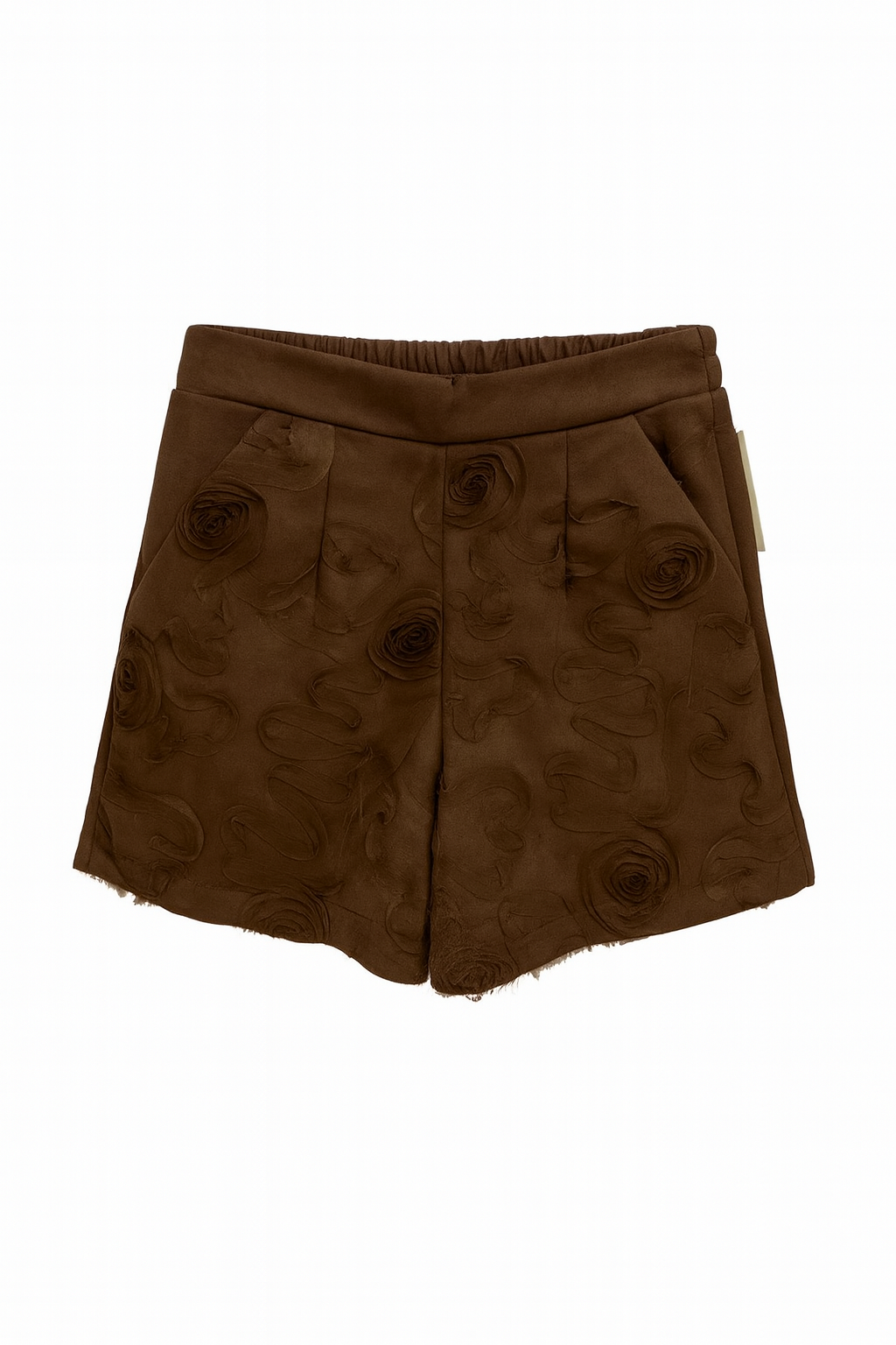 Textured Rosette Shorts