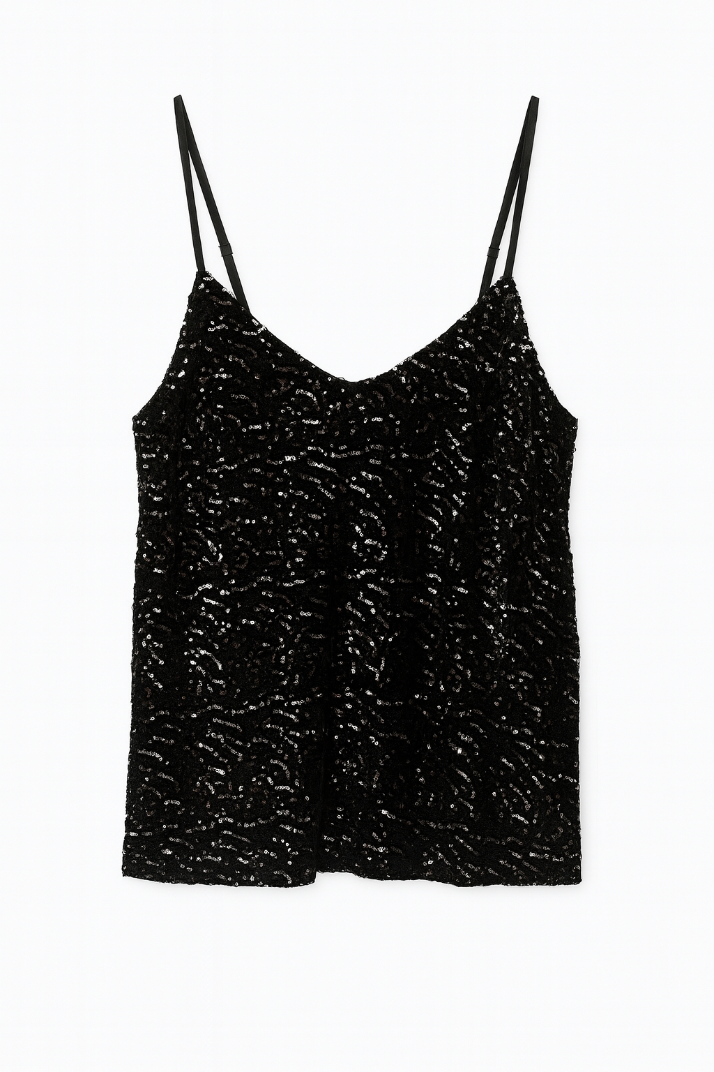 Bronze Sequin Camisole Top
