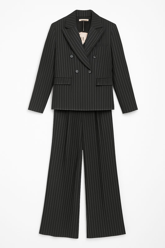 Pinstripe Suit