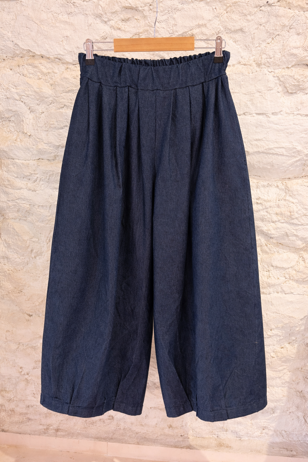 Denim Culottes with Pockets
