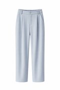 Light Blue Pinstriped Trousers