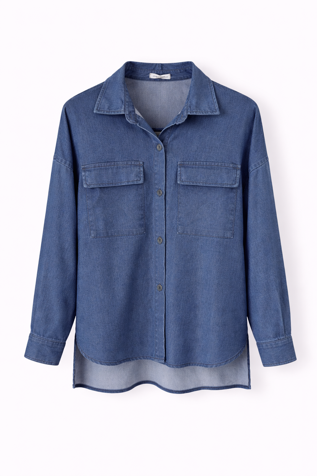 Stretch Denim Shirt - Cotton Blend