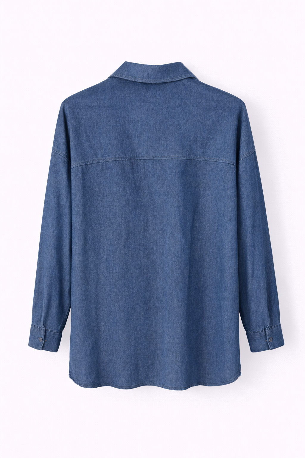 Stretch Denim Shirt - Cotton Blend