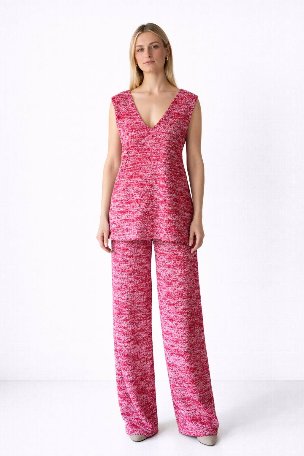 The Cala Set - Textured Knit Set Top