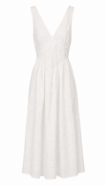 embroidered white sundress
