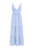 Light blue eyelet sundress
