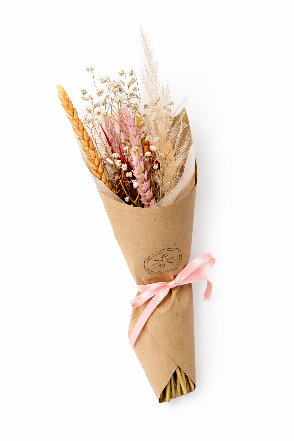 Mini Dried Flowers Bouquet
