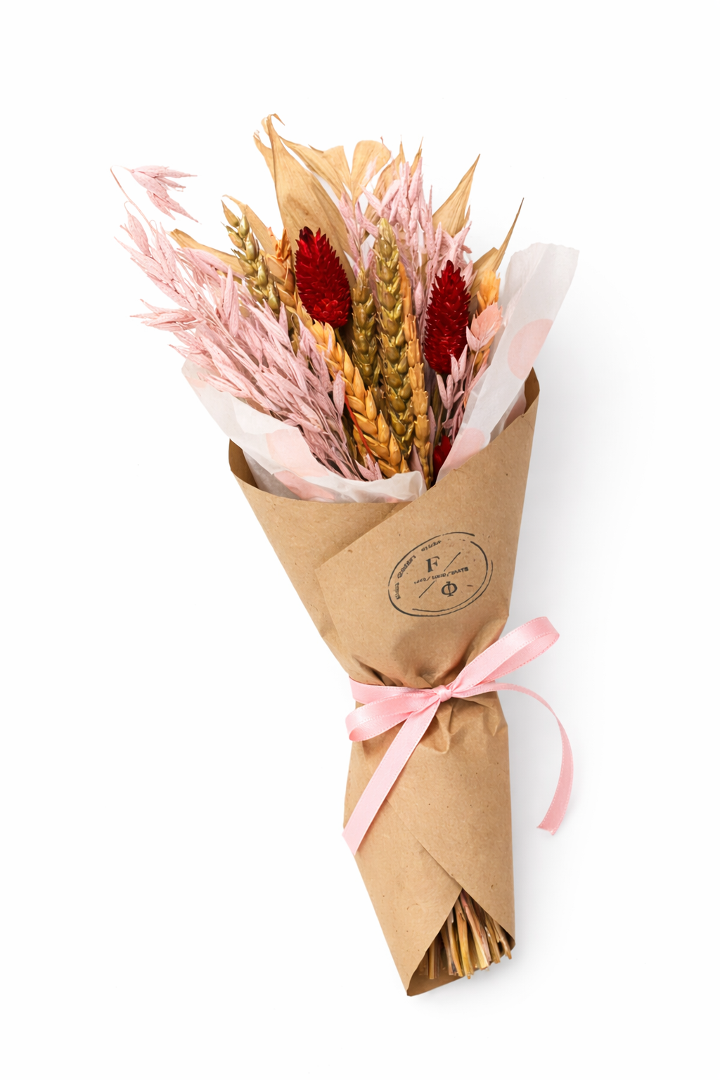 Mini Dried Flowers Bouquet