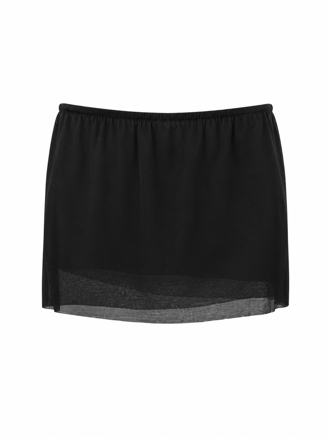 Linda Mesh Strapless Top – Sheer Top
