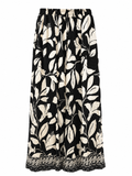 Botanical Print Palazzo Pants