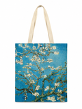 Van Gogh-inspired floral tote bag