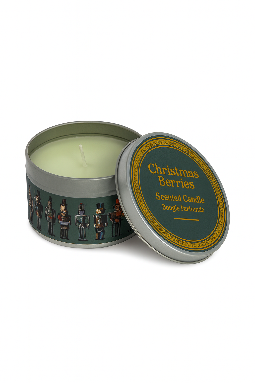 Scented Candle “Christmas Berries” – Μεταλλικό Κουτί