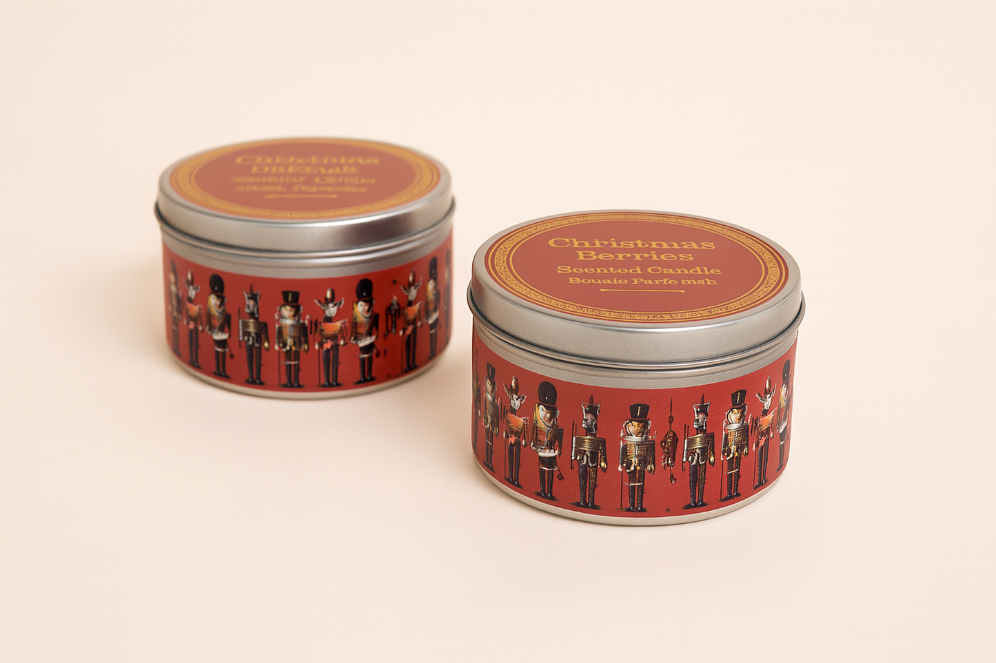 Christmas Berries – Αρωματικό Κερί σε Μεταλλικό Κουτί