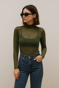Quinn Bodysuit Green