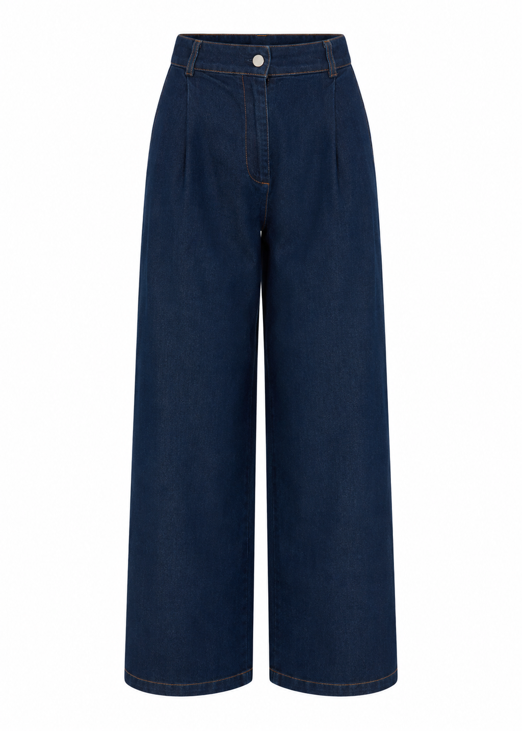 Dark Indigo Straight-Leg Jeans