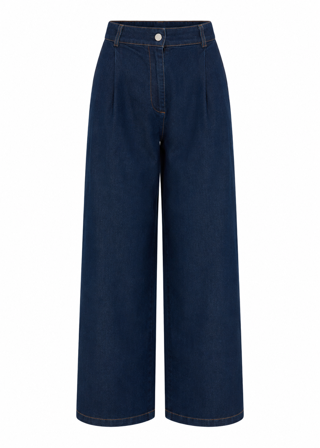 Dark Indigo Straight-Leg Jeans