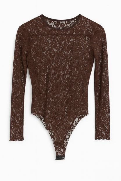 Chocolate Lace Bodysuit