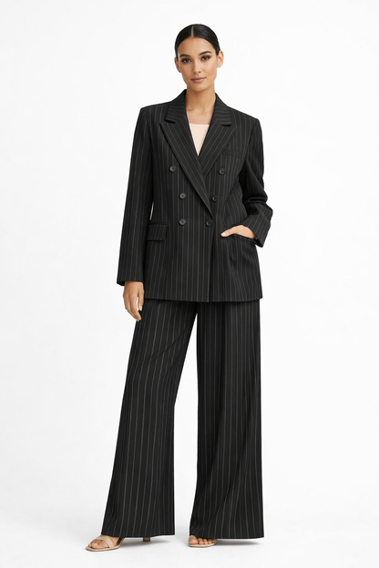 Pinstripe Suit