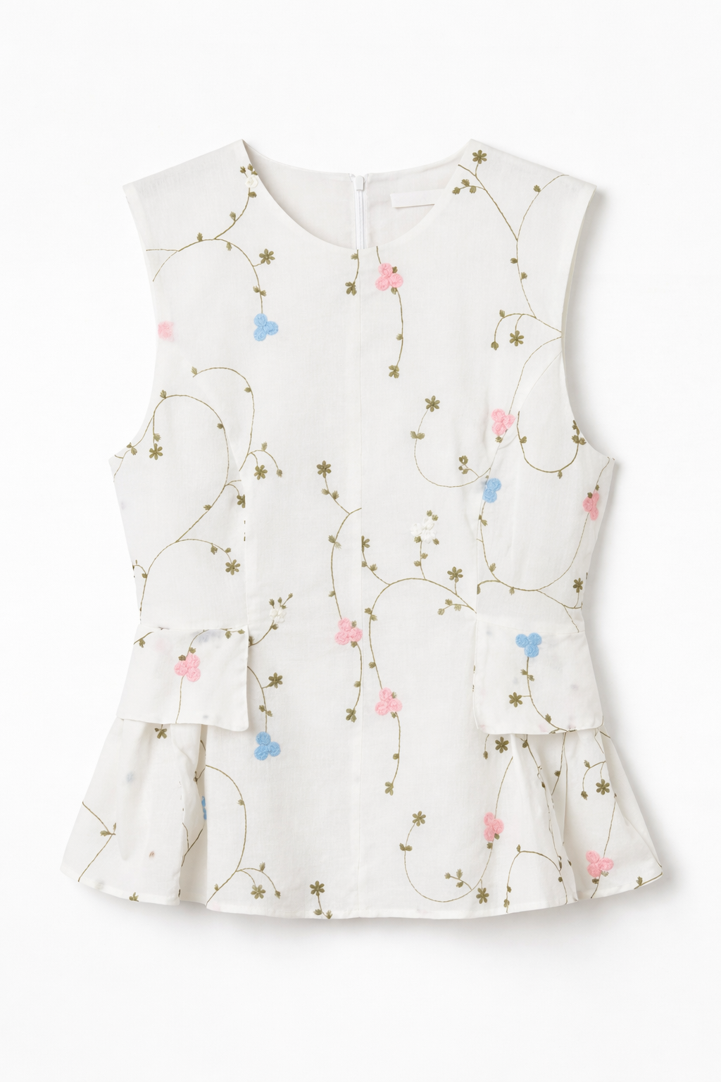 Floral Embroidered Top