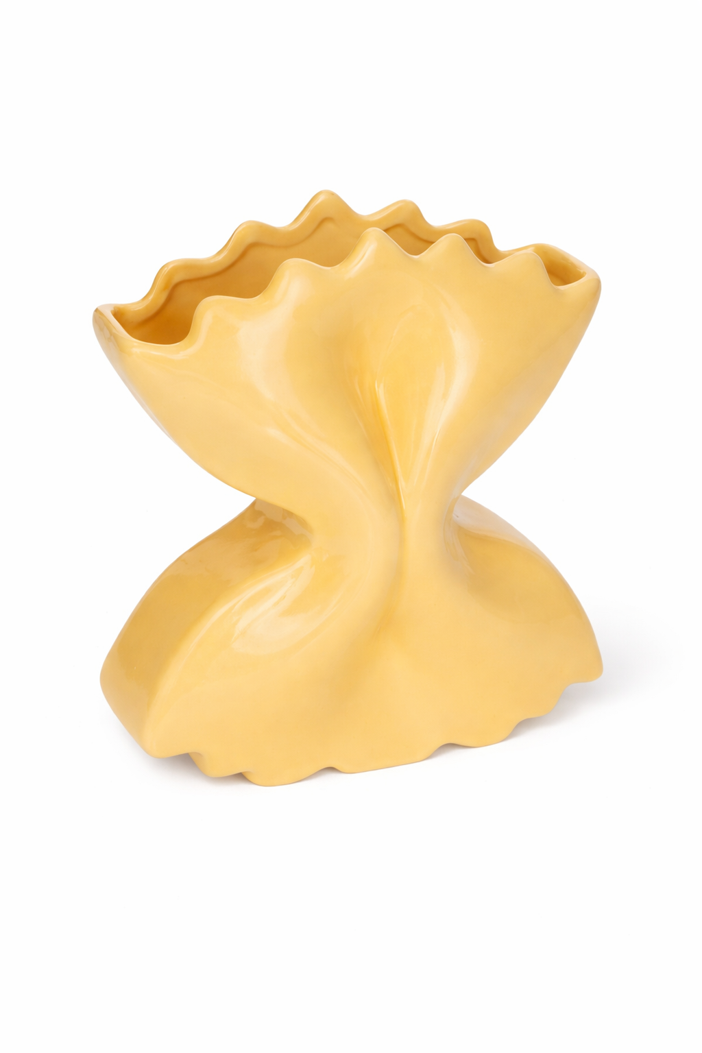 Bow-Shaped Ceramic Pasta Vase 17×9×22cm