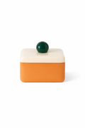 Ceramic Storage Box with Lid 14.5×13×9cm