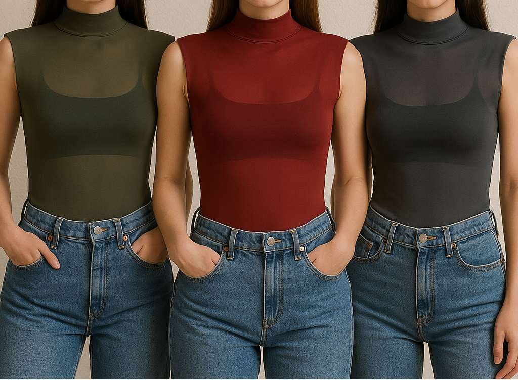 Quinn Bodysuit Green Sleeveless