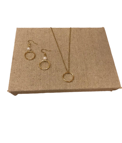 Round Necklace In Gold