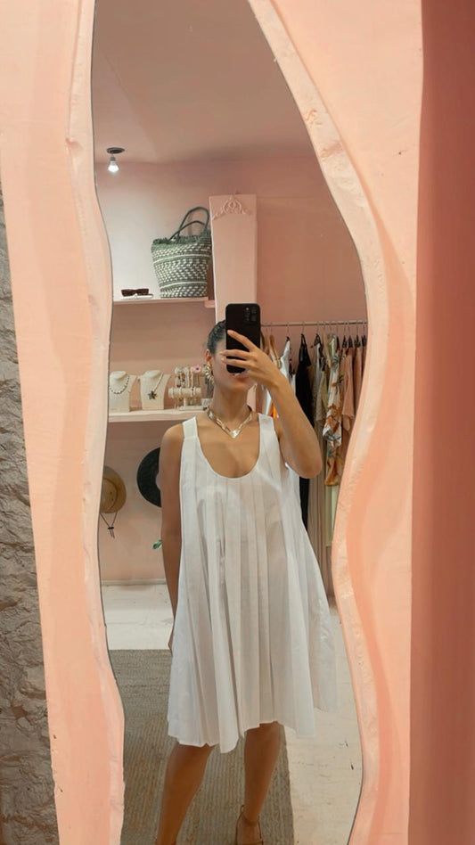 White Shirt Dress