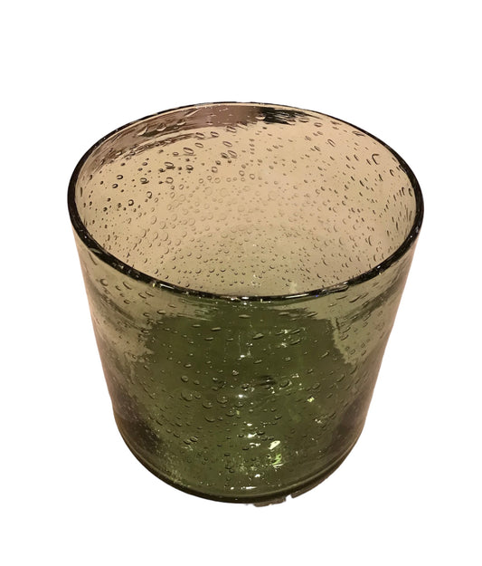 Semi- Transparent Green Pot