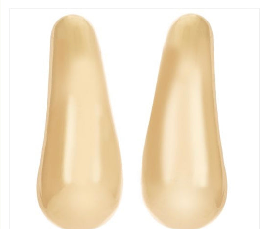 Metallic Drop Earrings