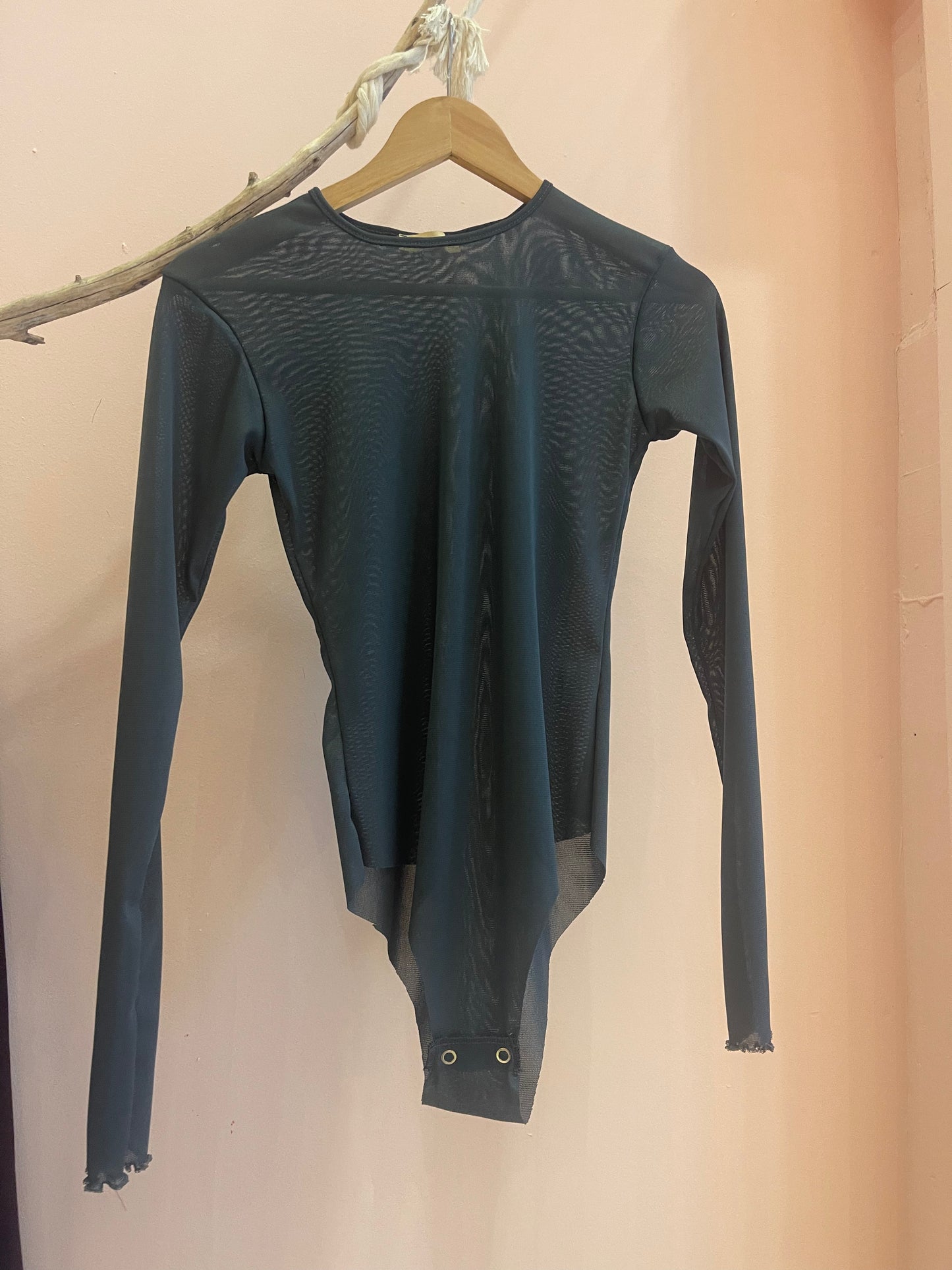 Open Quinn Bodysuit Grey