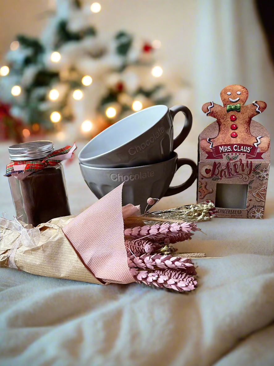 Christmas Hot Chocolate Kit Basket