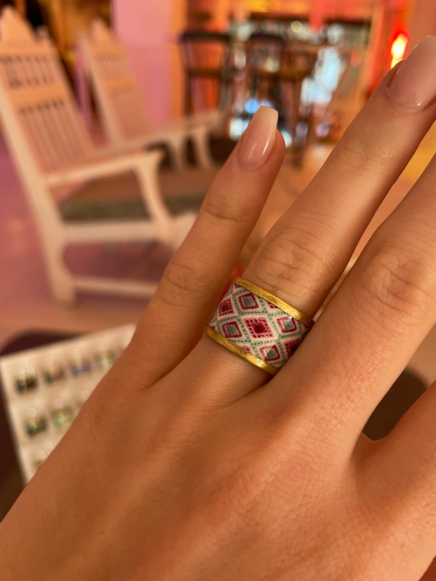 Diamond Dreams Handmade Ring