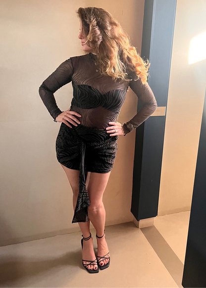 Jolly Black mini skirt