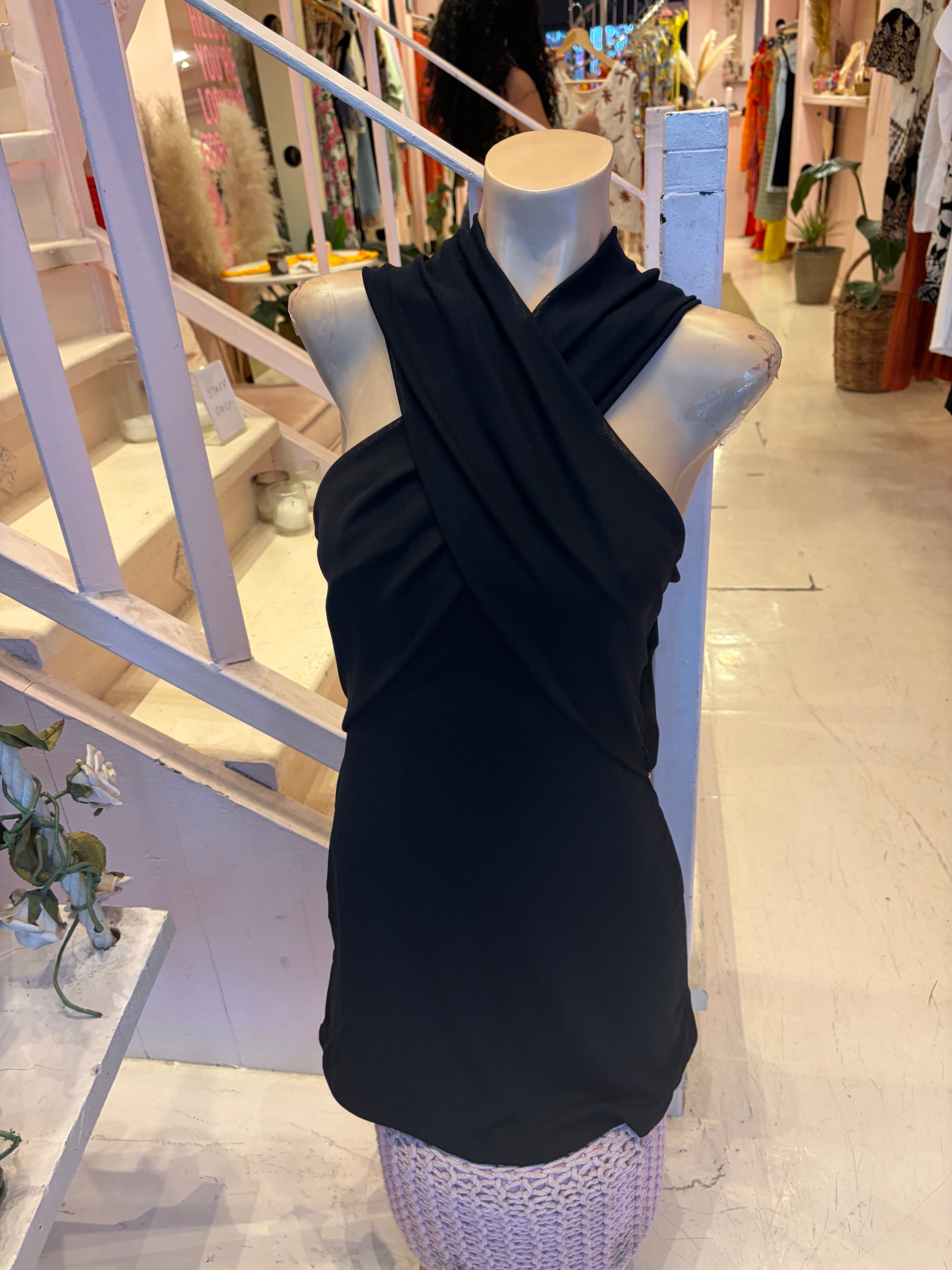 Linda Mesh Mini Dress