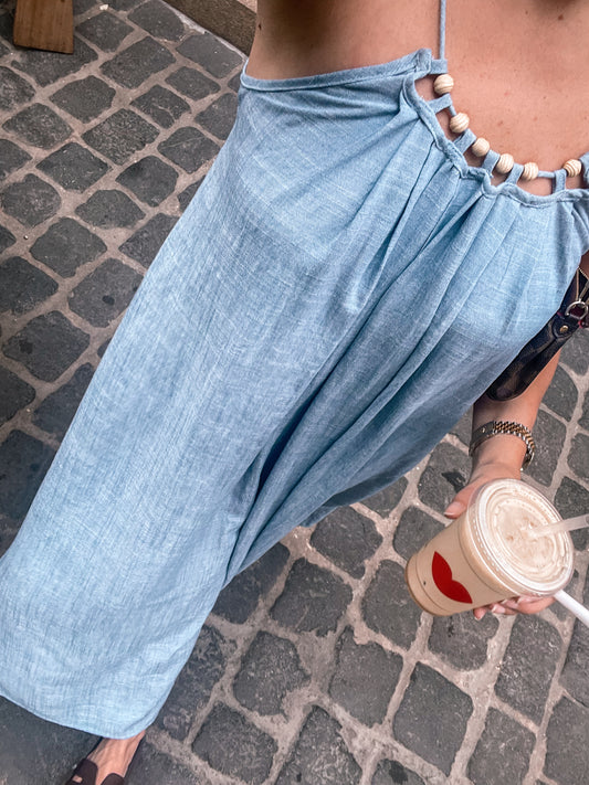 Maxi Low Back Dress