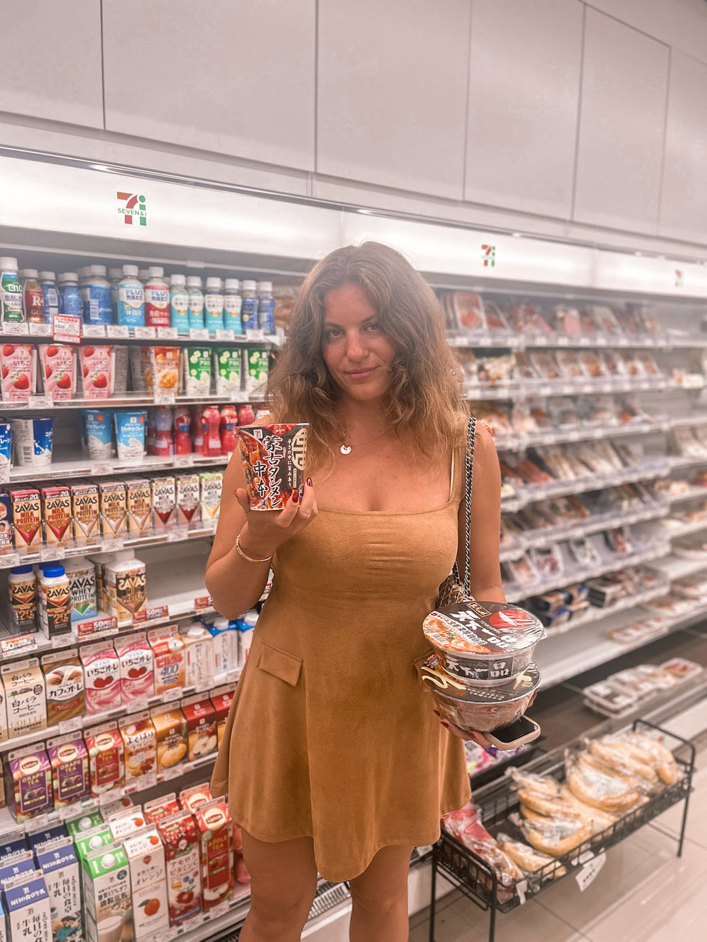 Suede Cordelia Mini Dress Camel