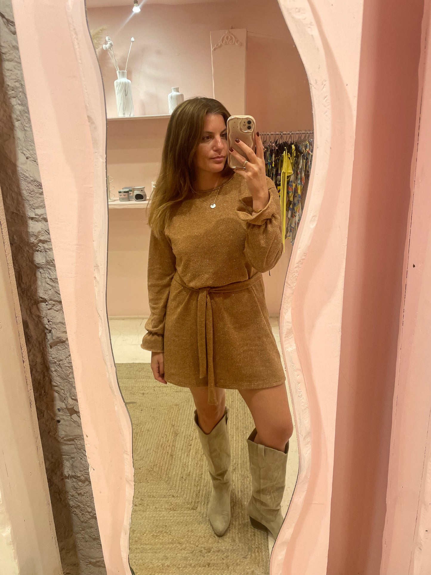 Eos Mini Knit Dress