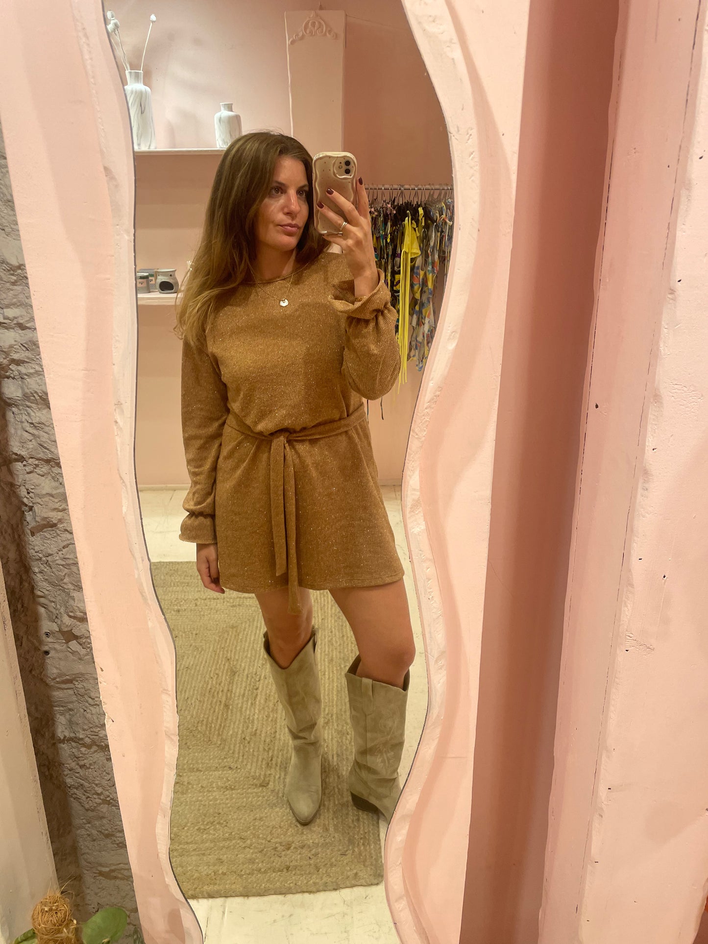 Eos Mini Knit Dress