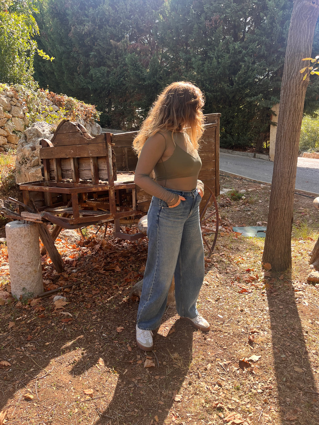 Open Quinn Bodysuit Green