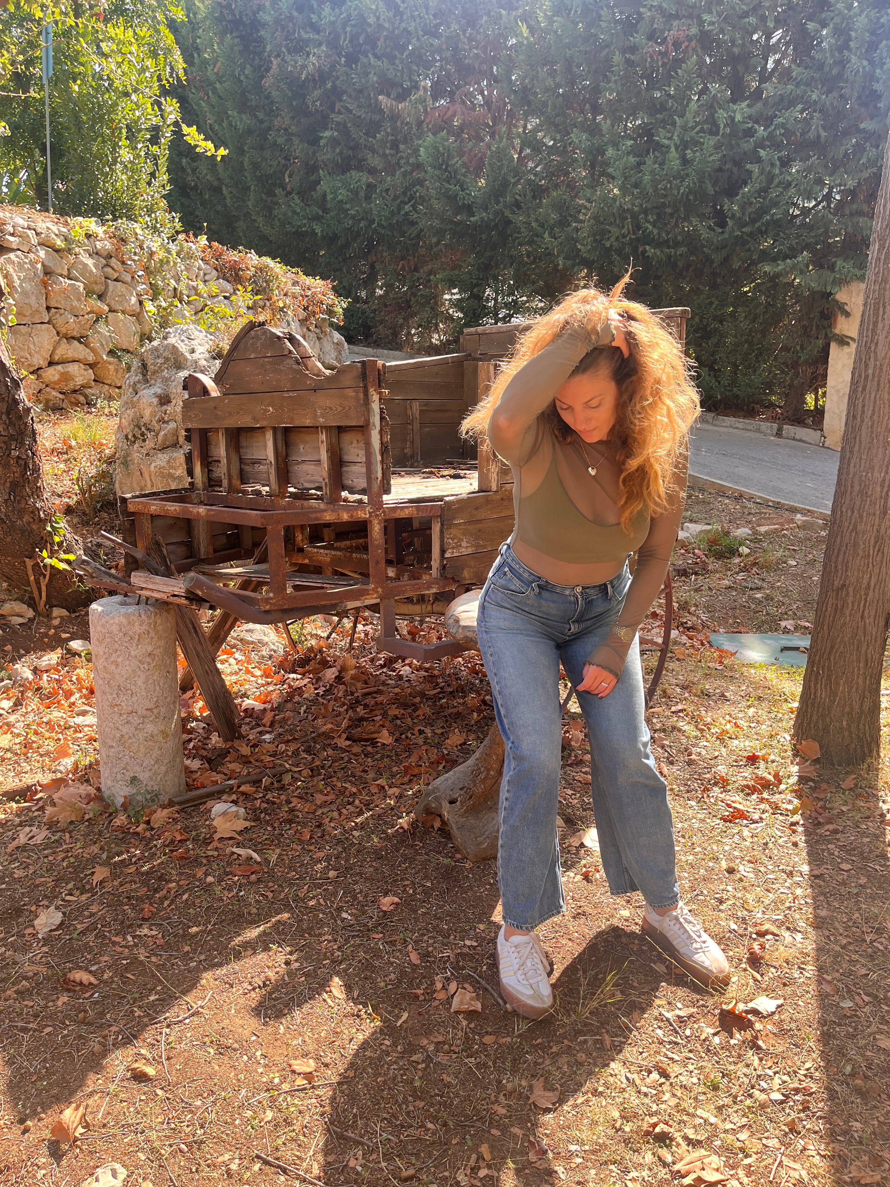 Open Quinn Bodysuit Green