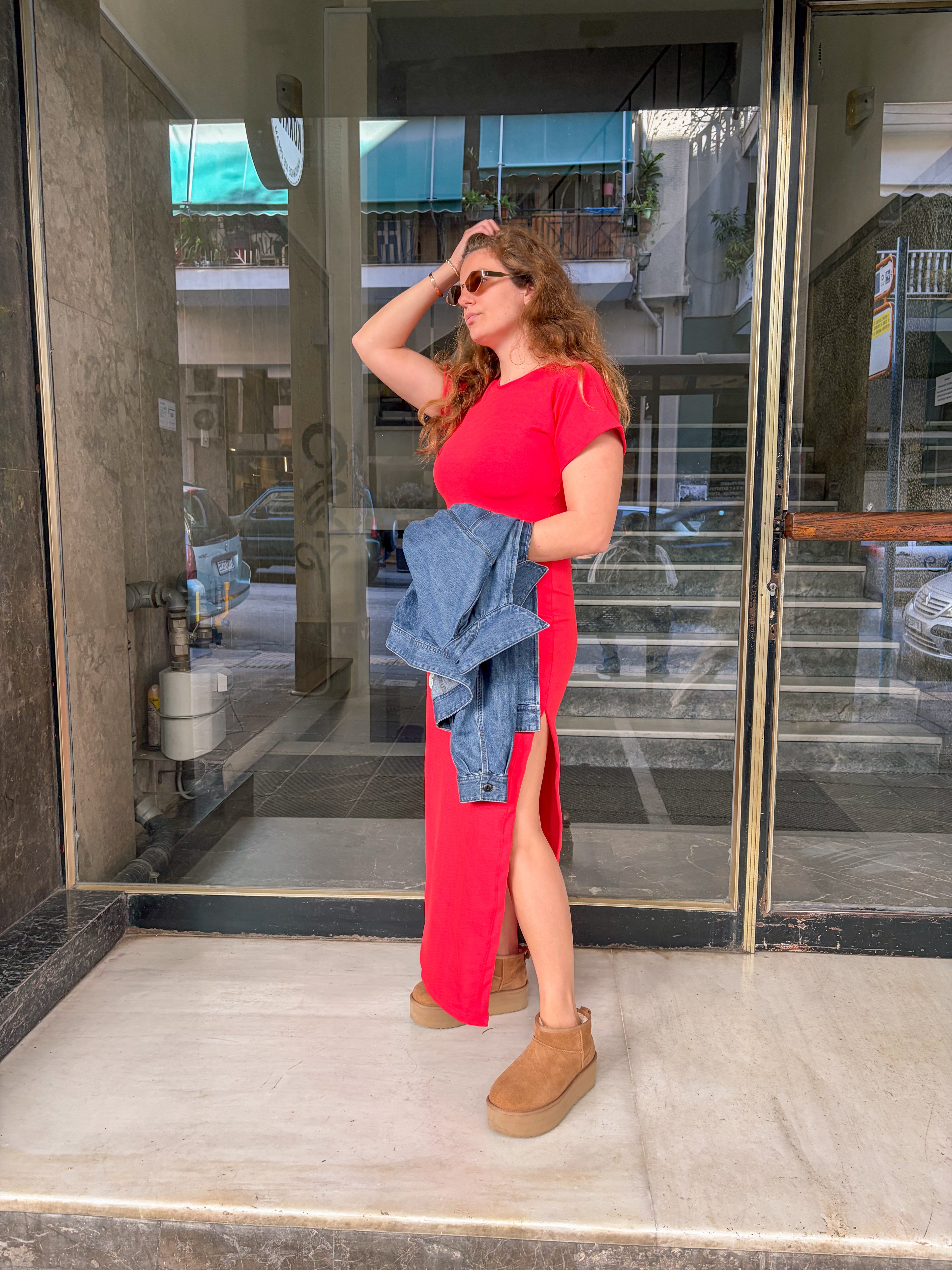 The Nera Maxi Dress Minimal jersey long dress