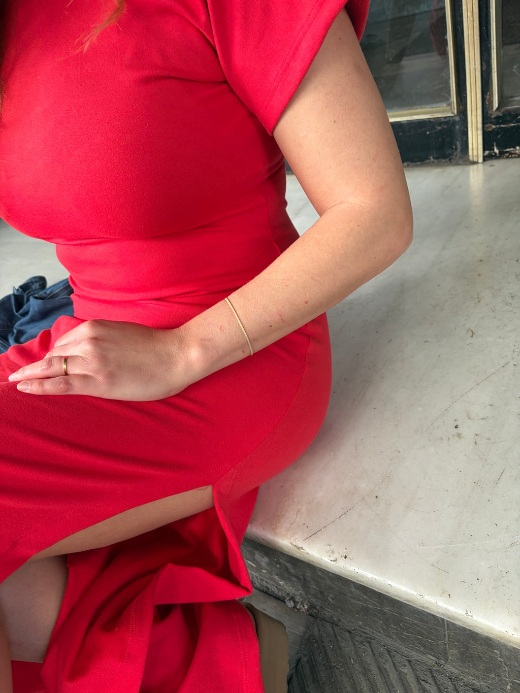 The Nera Maxi Dress Minimal jersey long dress