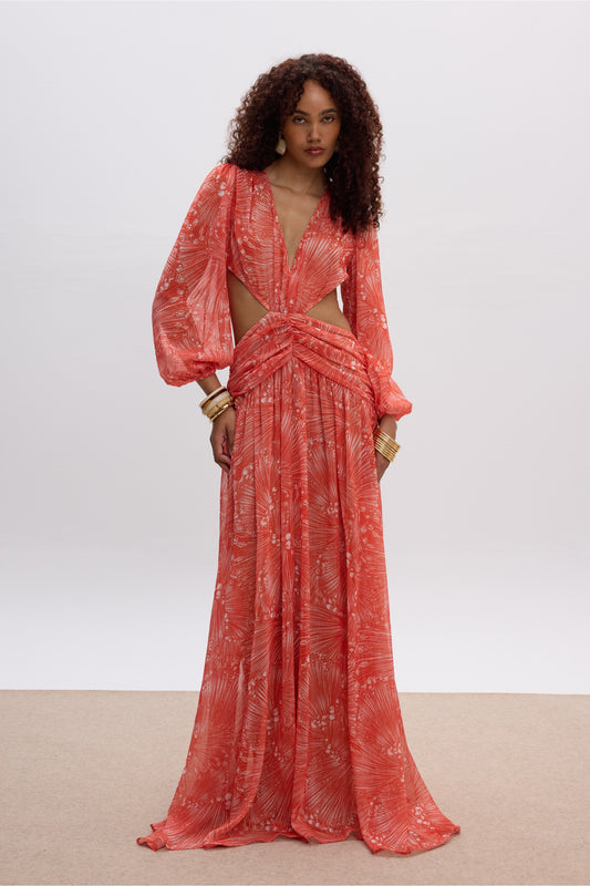 Desert Sun Cut Out Dress