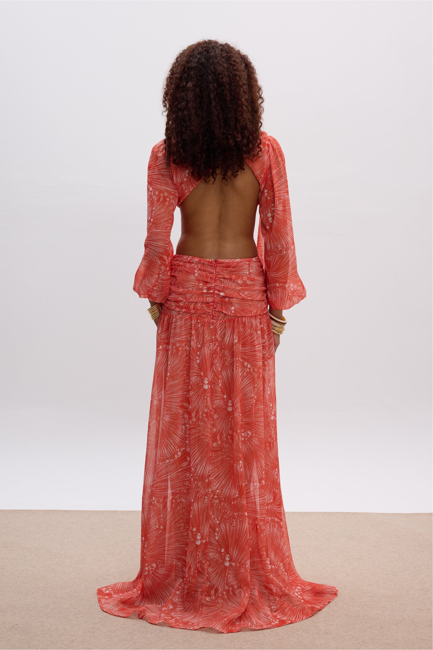 Desert Sun Cut Out Dress