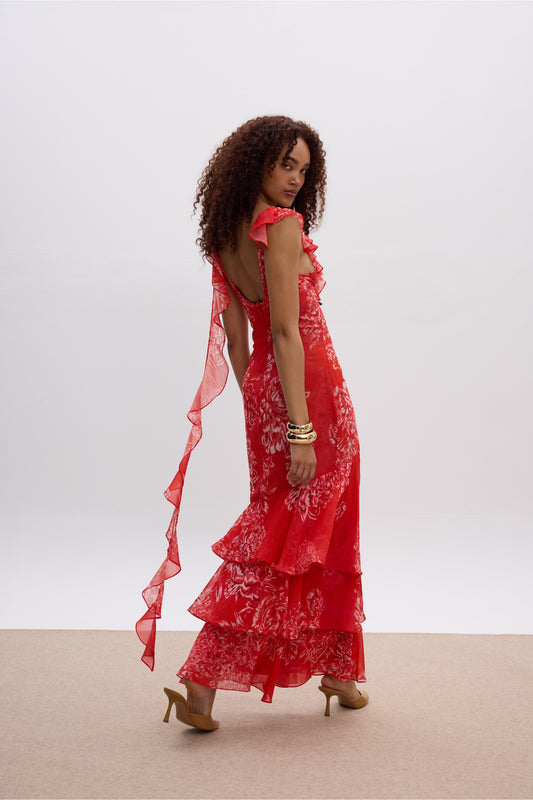 Lilo Rufle Dress